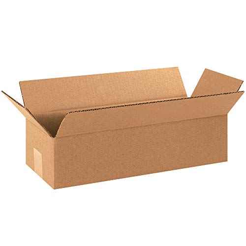 Aviditi 16 x 6 x 4 Corrugated Cardboard Boxes, Long 16"L x 6"W x 4"H, Pack of 25 | Shipping, Packaging, Moving, Storage Box for Home or Business, Strong Wholesale Bulk Boxes