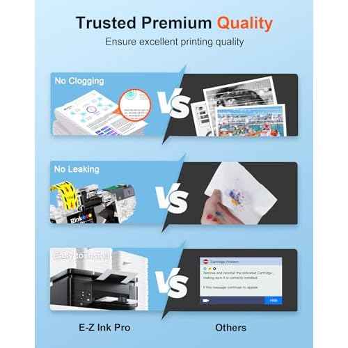 E-Z Ink Pro LC401XL LC401 Compatible Ink Cartridges Replacement for Brother LC401XL LC 401 XL to use with MFC-J1010DW MFC-J1012DW MFC-J1170DW (Black Cyan Magenta Yellow, 4 Pack)