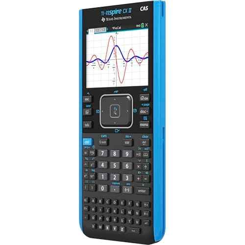 Texas Instruments TI-Nspire CX II CAS Color Graphing Calculator with Student Software (PC/Mac)