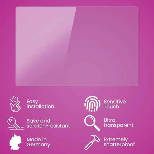 atFoliX Plastic Glass Protective Film compatible with Otofix D1 Glass Protector, 9H Hybrid-Glass FX Screen Protector