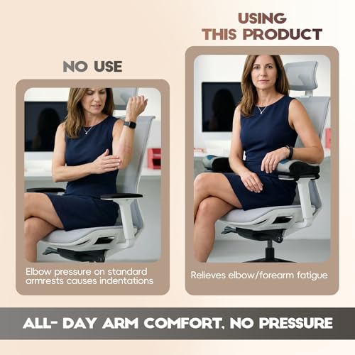 Cooling Arm Rest Pillow for Office Chair, Wheelchair & Gaming — Hshbxd
