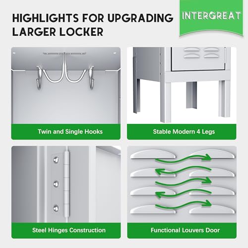 Metal Locker for School Office Gym Storage Cabinet Employees Students