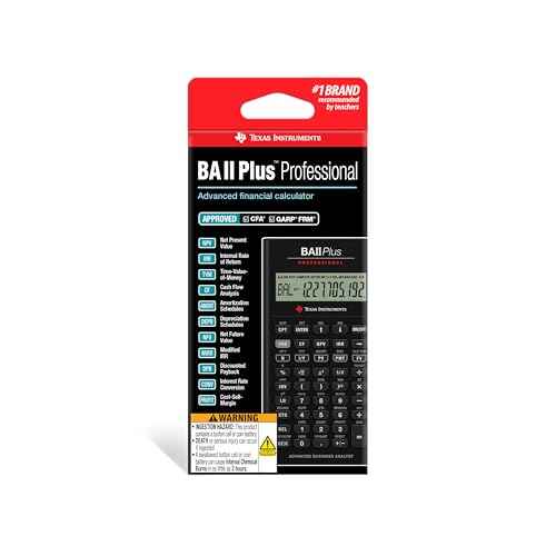 Texas Instruments BA II Plus Professional Financial Calculator