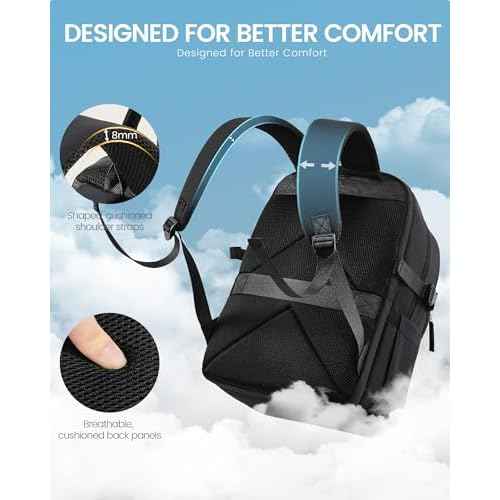 LOVEVOOK Laptop Backpack for Women Men, 17.3 Inch Work Business Computer Backpack, College School Bookbag for Student Teen Girl Boy, Travel Personal Item Bag, Casual Daypack Purse for Back to School