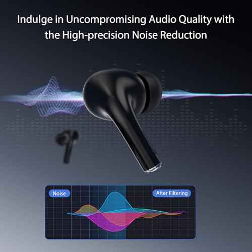 Ai Translation Earbuds Real Time 144 Languages & Accents Translator Earbuds with 8-Language Offline Translator Device Two Way, Auriculares de traducci?n for Language Learning Travel Business White