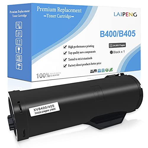 B400 B405 Toner Cartridge Remanufactured Extra High Capacity 24600 Pages for Xerox VersaLink B400 B400n B400dn B405 B405dn B400/N B400/DN B405/N B405/DN Laser Printers £¨Black x 1£©