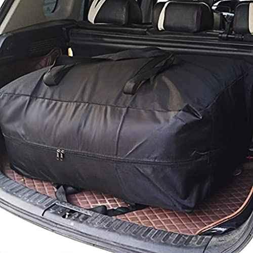 Extra Large Storage Bag for Moving Travel Bag Waterproof Large Moving Bag with Double Zippers and Reinforced Handles Large Capacity Duffle Bag for Moving Traveling Home Storage Packing, 2X160L, 39.37