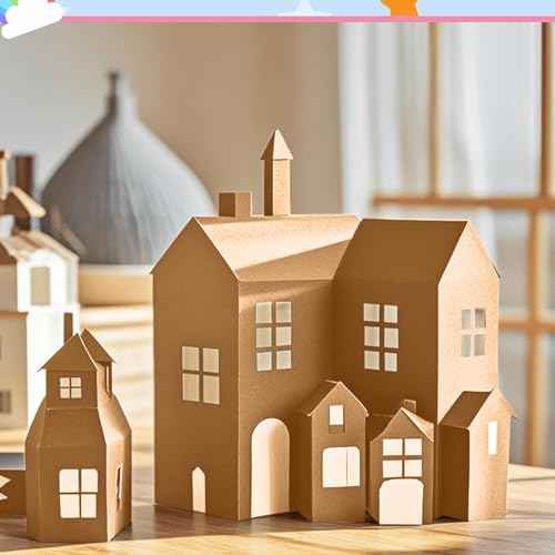 40 Sheets Brown Kraft Cardstock 8.5 x 11 Inch Thick Paper, Brown Smooth Card Stock Heavyweight Printer Paper for Invitations, Scrapbooks, Art, Crafts, DIY Cards