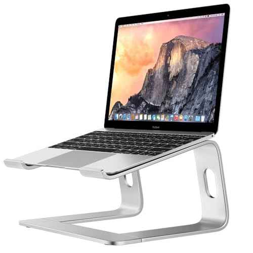 Elevate - Stand for MacBook or PC Laptop. Take It Apart and Take It Anywhere with You. Aluminum Built Keeps Laptop Cool with Plenty of Open Space for Air Flow