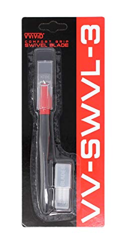 VViViD 360 Degree Swivel Craft Cutting Knife with 6 Stainless Steel Blades - Pack of 1
