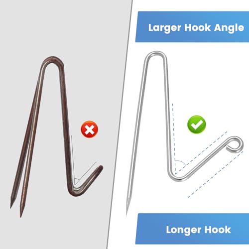 30 Pack Fabric Wall Hooks for Cubicle Panels Office Home Organization