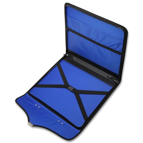 SialkotCrafts Masonic Embroidered Square And Compass Master Mason Apron Case - Blue Lodge MM/WM Provincial Size 16 Inches x 18 Inches With Free Embroidered Cotton Gloves(Premium Regalia)
