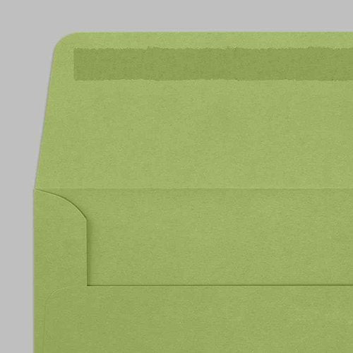 LUXPaper #10 Business Window Envelopes | 4 1/8" x 9 1/2" | Avocado Green | 70lb. Text | 250 Qty