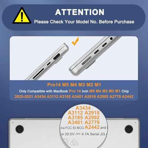 MOSISO Compatible with MacBook Pro 14 inch Case 2025 2024 2023 2022 2021 M5 M4 M3 M2 M1 A3434 A3112 A3185 A3401 A2918 A2992 A2779 A2442, Knit Fabric Coated Hard Case with Fold Kickstand, Black