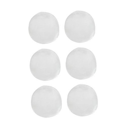 Kisangel Silicone Drum Dampening Gels 6 Pcs Drum Damper Gel Pads for Snare Tom Easy to Clean Reusable