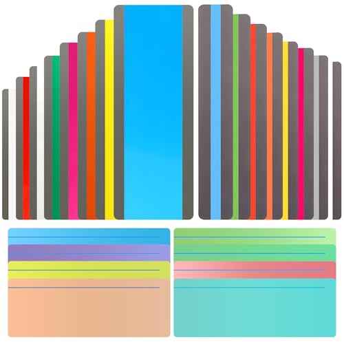 24PCS Guided Reading Strips Highlight Strips Colored with Protective Film Overlays Dyslexia Reading Strips Made of PET Dyslexia Reading Tools for Kids & Dyslexia (3 Types)