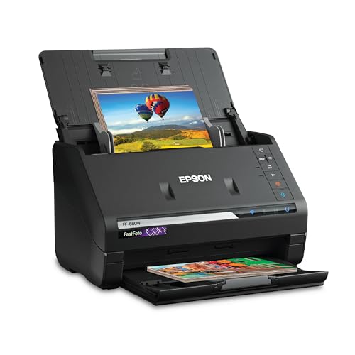 Epson FastFoto FF-680W High-Speed Duplex Photo & Document Scanner