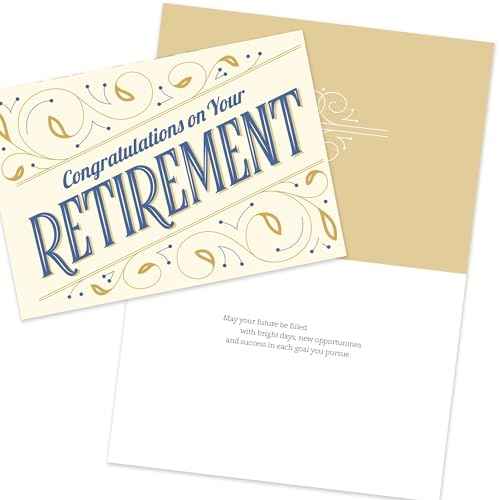 Hallmark Business Bulk 25 Pack Assorted Corporate Retirement Cards for Customers & Employees (Congrats, Cheers & Celebrations), 5 x 7 Cards, Message Inside, Envelopes Included