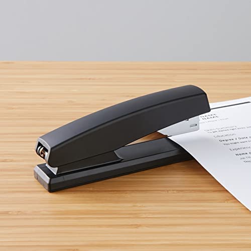 Amazon Basics Office Stapler with 1000 Staples, 25-Sheet Capacity, Non-Slip Base – 1-Pack