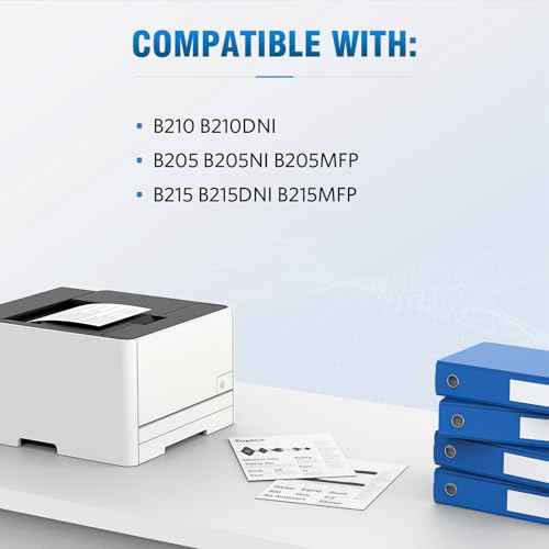 Compatible B205/ B210/ B215 Toner Cartridge Replacement for 106R04347 106R04346 High Yield 3,000 Pages use for Xero x B205 B210 B215 B205NI B210DNI B215DNI Printer (Black, 1-Pack)