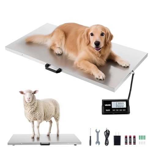 VEVOR 660LBS Digital Shipping Scale, High Accuracy Postal Luggage Weighing