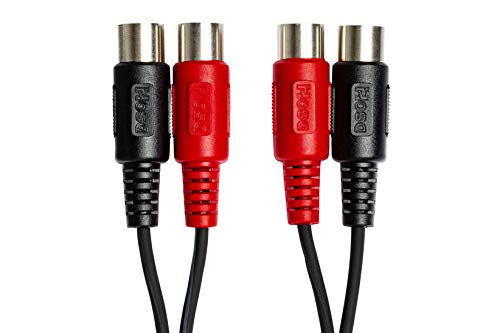 Hosa MID203 Dual MIDI Cable - 9.9 Feet, 3 Meter