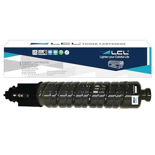 LCL Compatible Toner Cartridge Replacement for Ricoh 821105 821070 CLP37A LP137CA C440DN SP C430DN SP C430 SP C431DN SP C441DN High Yield C430 C430DN C431DN C431DN-HS C431DNHT C431DNHW (1-Pack Black)