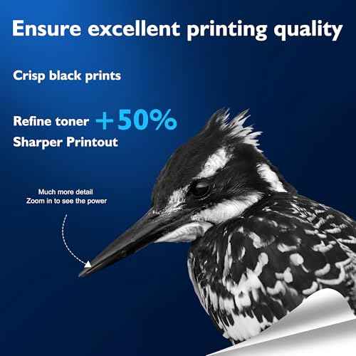 051H CRG051H Toner Cartridge Replacement for Canon 051H High Yield Black Toner Cartridge 051 CRG051 CRG-051H for imageCLASS MF264dw MF267dw MF269dw LBP162dw LBP161dn Printer (Black, 4-Pack)