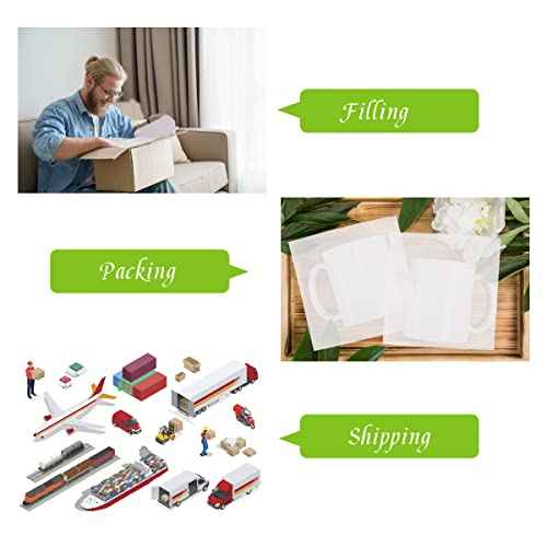 Moving supplies,200Pack Cushion Foam Pouches, Packing Supplies for Moving, Packing, Transportation and Storage, Incidental 120Fragile Stickers (16X16, 12X7.5, 10X10, 7.5X7.5)