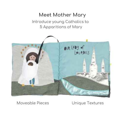 Wrapped in Mary¡¯s Mantle Quiet Book - Catholic Stories Book for Kids with Spiritual Lessons - Mary¡¯s Love Teaching Faith, & Guidance Thro...