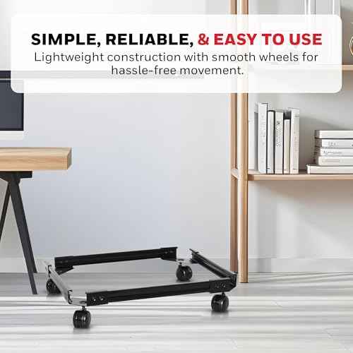 Honeywell Safes & Door Locks - 1108C Wheel Cart for 1108 File Chest, Black