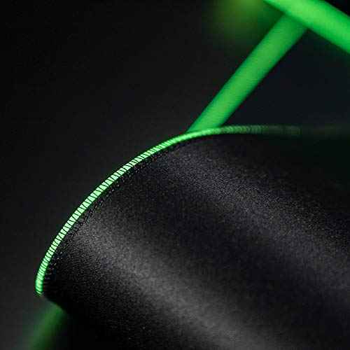 Turtle Beach Sense AIMO XXL Ultra-Wide PC Gaming Mousepad, RGB Illumination, High Precision, Non Slip Back, Extended Keyboard Desktop Mouse Pad with Stitched Edges, Smooth - Black