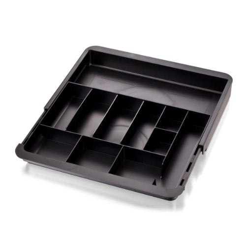 Expandable Drawer Organizer Tray for Office & Home, Adjustable 10.3-16 inch, Recycled Plastic