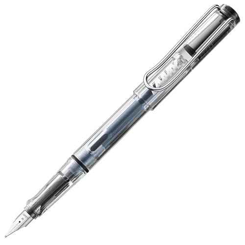 Lamy Vista Fountain Pen Demonstrator, Clear Broad Nib (L12B)