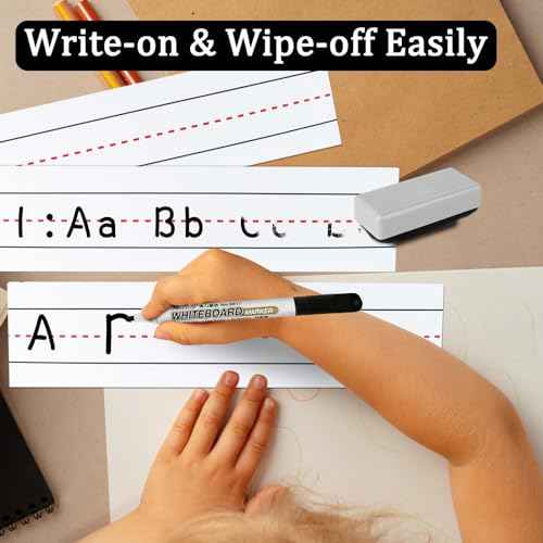 Dry Erase Magnetic Strips, White Magnet Tape Roll-3 Inch x 60 Feet, Erasable, Labels, Stick On, Writable Magnetic Sheets for Refrigerator, Crafts and Whiteboard