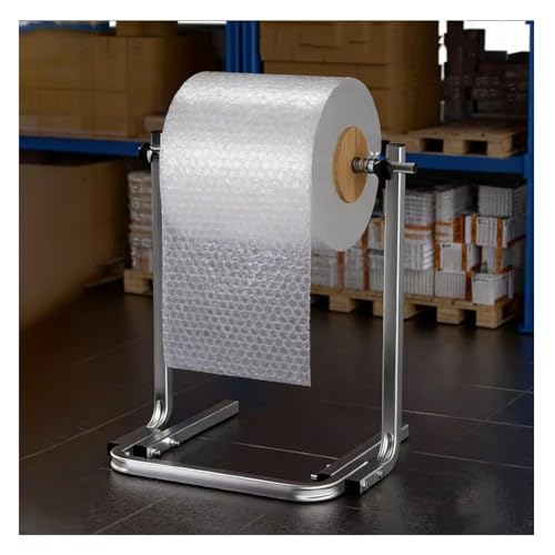 XIVUIFOI Bubble Wrap Roll Dispenser 40cm Wide, Standing Packing Cushion Holder