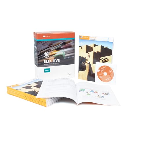 Alpha Omega Publications Spanish I Complete Set with CDs for Homeschooling