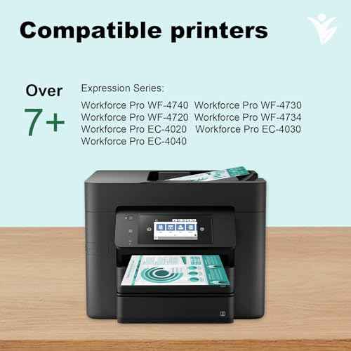 802XL Ink Cartridges 802 XL Ink Remanufactured Replacement for Epson 802XL 802 Ink Cartridges for Epson Printer Workforce Pro WF-4740 WF-4730 WF-4734 WF-4720 EC-4020 EC-4030 EC-4040 (5-Pack)