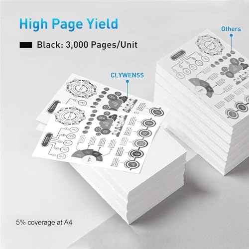 TN229XLBK High Yield Toner Cartridge with Chip Replacement for Brother TN229XLTN229 Black for MFC-L3780CDW MFC-L3720CDW HL-L3220CDW HL-L3280CDW Printer (TN229XLBK High Capacity, 2-Pack)