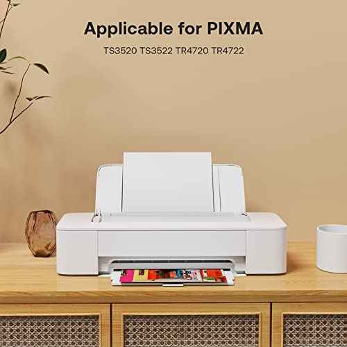 PG-275 XL/CL-276 XL Multi Value Pack Compatible for PIXMA TS3520 TS3522 and TR4720 TR4722 Printers, Remanufactured Replacement PG275/CL276 High Yield Ink Cartridge for Printer