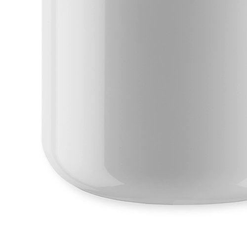 Alessi Birillo Bathroom Waste Aleesi PL10 W Birillo Bathroom Waste, White