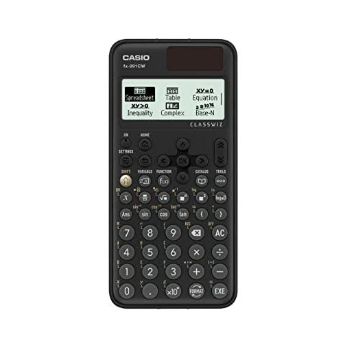 Casio fx-991CW? Advanced Scientific Calculator with High-Res 4-Tone Display | Natural Textbook Display | 540+ Functions, Numeric Calculus, Matrix Solver | Ideal for Engineering, Science & Exams