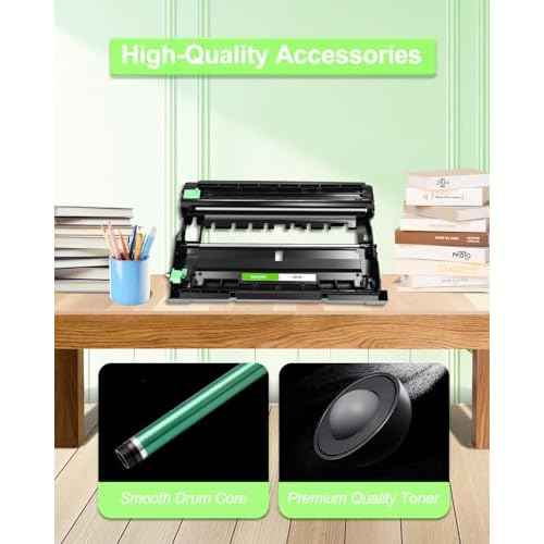 Compatible DR730 Drum Unit Replacement for Brother DR730 DR-730 o Use with MFC-L2750DW HL-L2370DW MFC-L2710DW HL-L2350DW DCP-L2550DW Printer(2 Pack, Black)