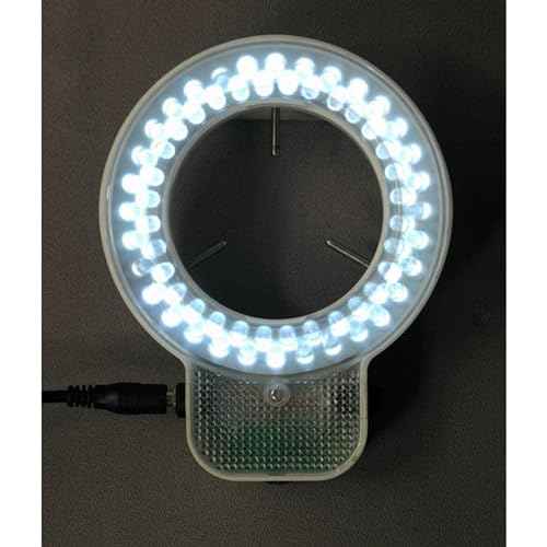 AmScope LED-64S 64 LED Microscope Ring Light with Dimmer