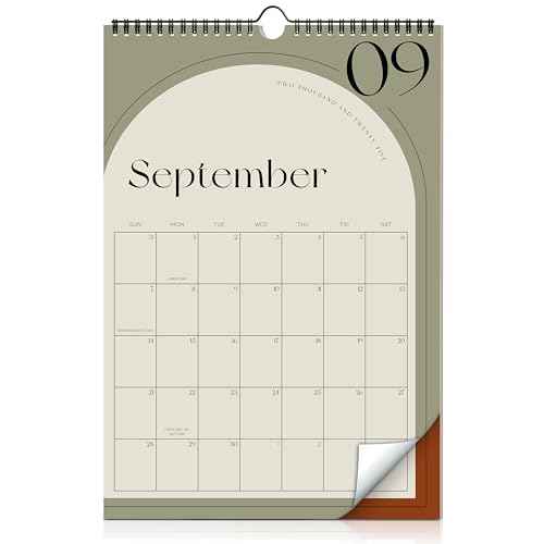 Aesthetic 2025-2026 Wall Calendar - Runs from June 2025 Until December 2026 - The Perfect Wall Hanging Calendar Planner for Easy Organizing