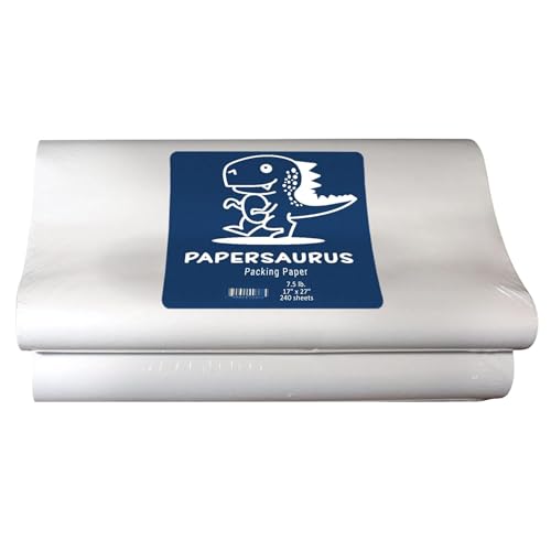 Newsprint Packing Paper - Sheets for Moving and Shipping 240 7.5 lbs,