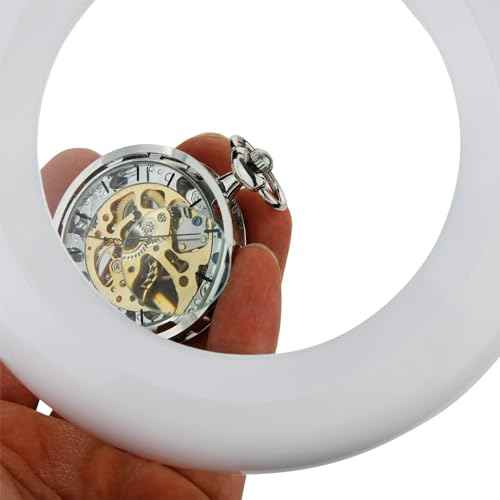 AmScope - 40 LED Adjustable Tabletop Magnifying Lamp with 4¡± Glass Lens and 1.75X and 4X Magnifications - MAGLED-8093-A