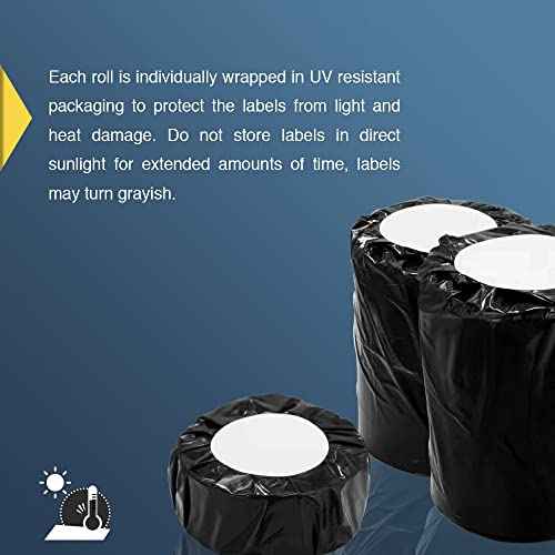 BETCKEY - Compatible DYMO 30256 (2-5/16" x 4") Replacement Shipping Labels - Compatible with Rollo, DYMO Labelwriter 450, 4XL & Zebra Desktop Printers[6 Rolls - 1800 Labels, Orage]