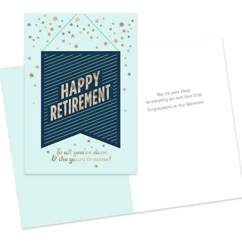 Hallmark Business Bulk 25 Pack Assorted Corporate Retirement Cards for Customers & Employees (Congrats, Cheers & Celebrations), 5 x 7 Cards, Message Inside, Envelopes Included