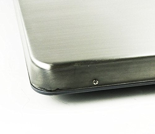 Heavy Duty Digital Shipping Scale 22x18 inch Stainless Steel Platform 400lb